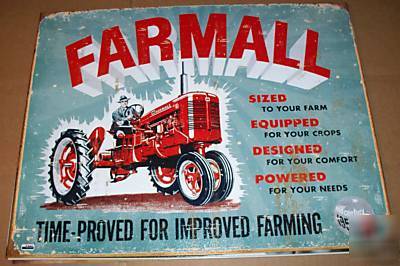 New ih farmall c collectors sign 1620 item 