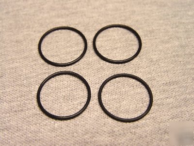 New lot (4) large rubber 84MMODX78MMID o-rings seals ( )