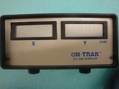 On-trak photonics ot-302 display module fr sensing amp