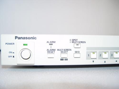 Panasonic 9 channel video multiplexer wj fs 409