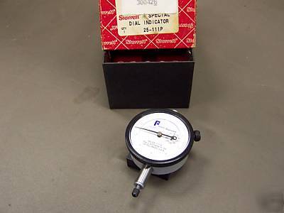 Prince / starrett special dial indicator, p/n: 25-111P