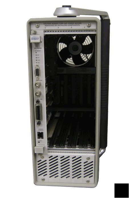 Spirent adtech ax/4000 4-slot portable chassis w/ eth