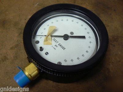 U.s.gauge 132244 test gauge â˜… 0-100 psi â˜… 4.5