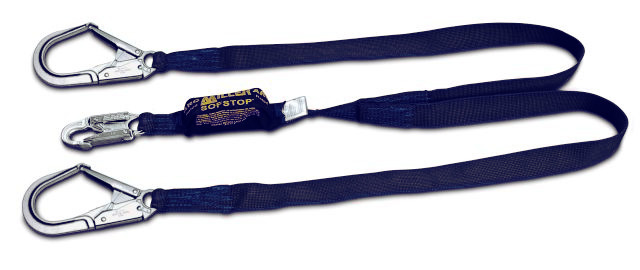 6' double leg arc-rated kevlar lanyard + rebar hooks