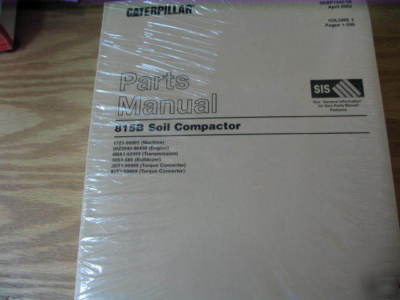 Caterpillar 815B soil compactor parts manual book