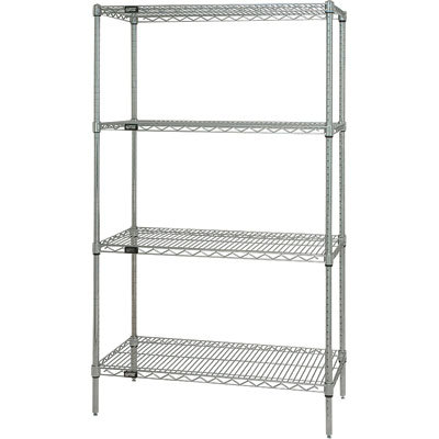 Chrome wire shelving starter kit 72