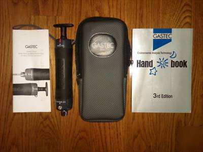 Gastec handheld pump gas analyzer gv-100S with manual