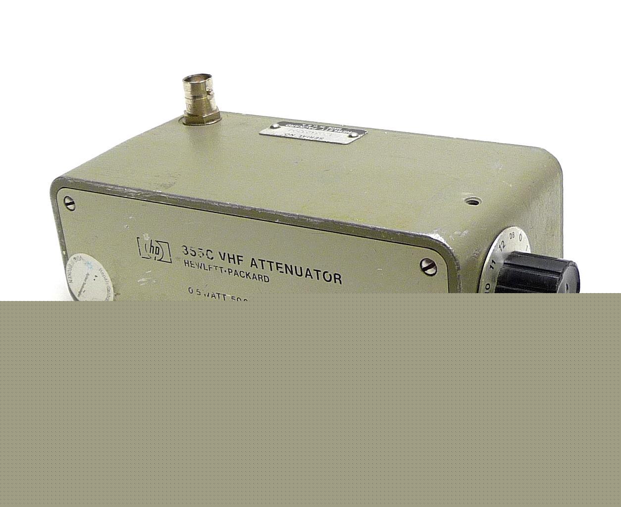 Hp agilent 355C dc-1GHZ 1000MHZ 1DB vhf step attenuator