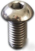 M2.5 x 3 stainless steel button head allen bolts 20 pk.