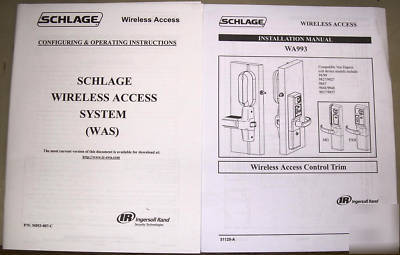 New schlage wyreless access exit trim right hand WA993 