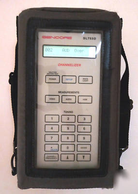 New sencore SL753D channelizer signal meter battery