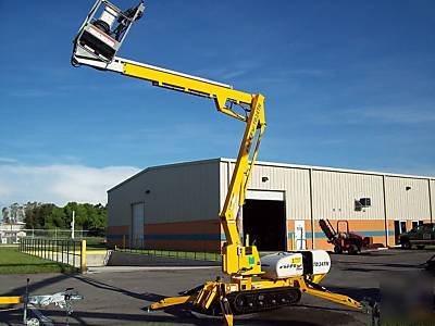 Nifty TD34TN track drive boom lift, 40',30