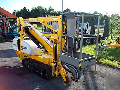 Nifty TD34TN track drive boom lift, 40',30