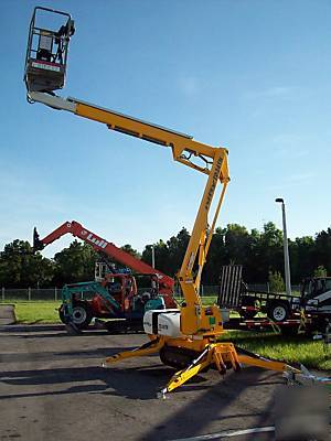 Nifty TD34TN track drive boom lift, 40',30