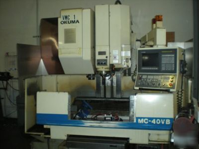 Okuma MC40VB cnc vertical mill