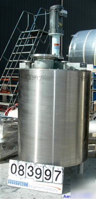 Used: lee industries kettle, 250 gallon, 304 stainless