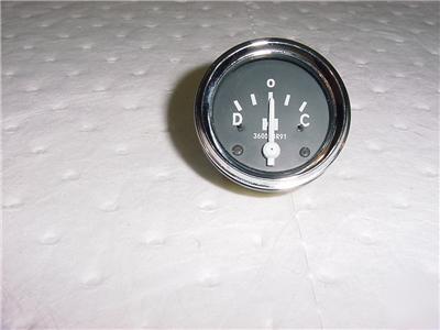 New ih farmall amp gauge fits many models see listing 