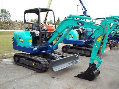 New ihi 28N2 excavator brand ,6189 lbs w/new 18' trailer