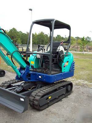 New ihi 28N2 excavator brand ,6189 lbs w/new 18' trailer