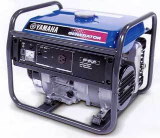 New yamaha ef 1600 generator, brand , factory warranty 