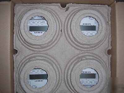 Sangamo, watthour meter (kwh), network, kys - lot of 4 