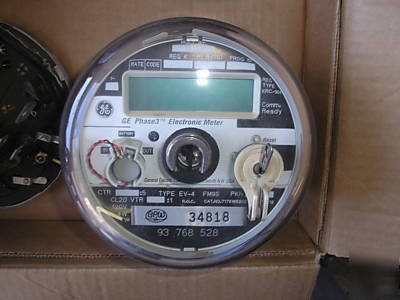 Sangamo, watthour meter (kwh), network, kys - lot of 4 