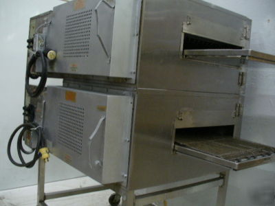 Used lincoln impinger 1132 double stack conveyor oven