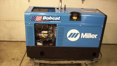 Miller bobcat 250 nt gas engine drive welder 10 kw