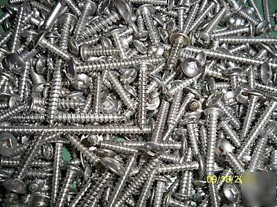 Stainless steel sheet metal screw assortment 5 pounds 