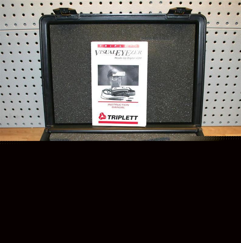 Triplett visualeyezer 3250 heads-up digital vom