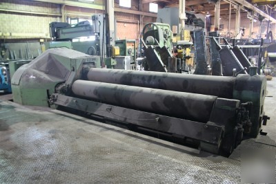 12' x 1Â´Â´ bertsch initial pinch type plate bending roll