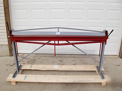 6 foot 6 20 ga. standard sheet metal brake bender race