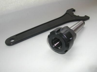 Collet holder ESX25 2MORSE taper tapped for M10 drawbar