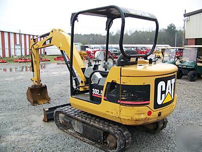 2006 caterpillar 302.5C cat excavator - loader backhoe 