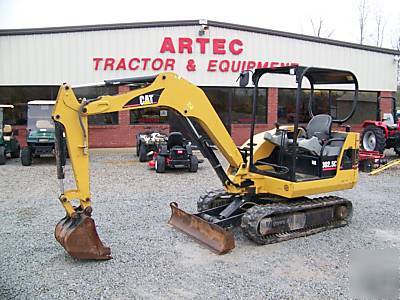 2006 caterpillar 302.5C cat excavator - loader backhoe 