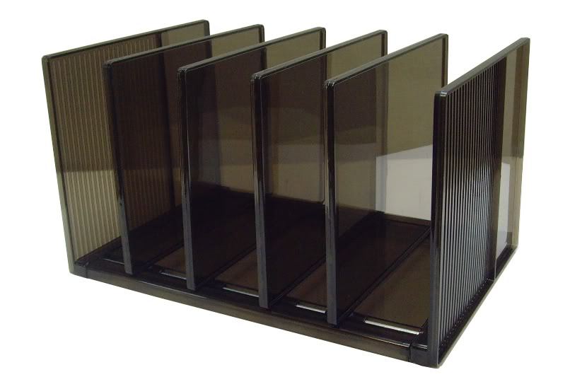 5-compartment desktop sorter/ file organiser/ sorter