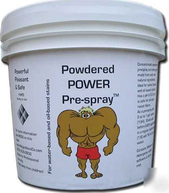 6LB powdered power prespray - carpet cleaning chemical