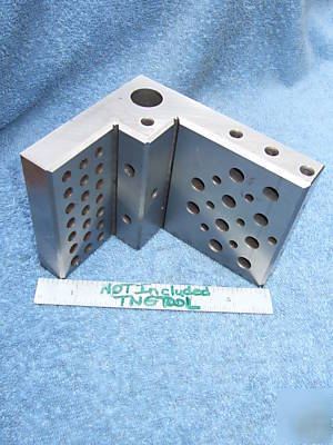 Angle plate with step machinist toolmaker 2C 1/4