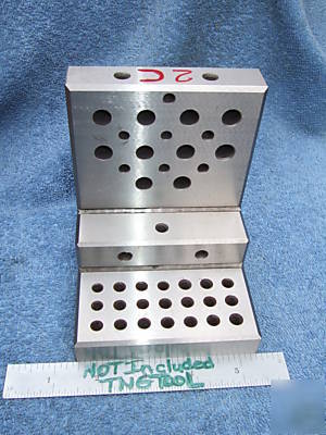 Angle plate with step machinist toolmaker 2C 1/4