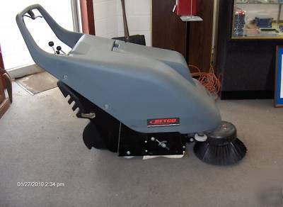 Betco industrial floor sweeper 26