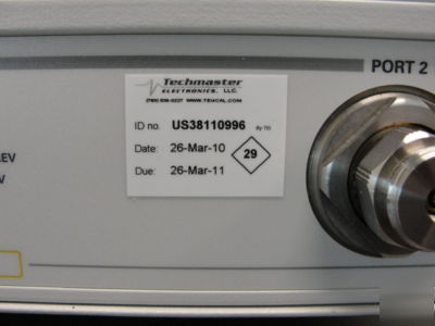 Hp / agilent 8720ES network analyzer 50 mhz - 20 ghz