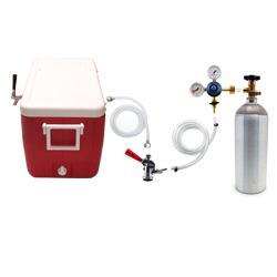 Jockey box kegerator single tap cooler complete kit