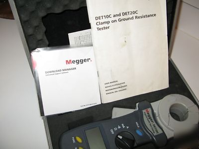 Megger DET20C clamp on ground resistance tester