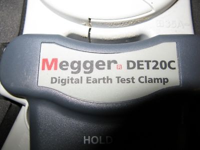 Megger DET20C clamp on ground resistance tester