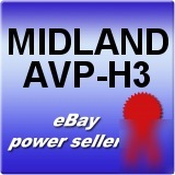 Midland avp-H3 surveillance headset gmrs 2 way headsets