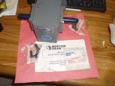 Boston gear series 700 speed reducer, F715-20-B5-h <