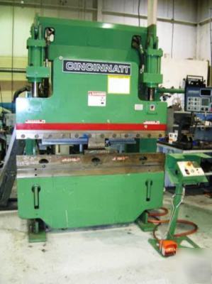 Cincinnati 60 ton 3-axis cnc hydraulic press brake