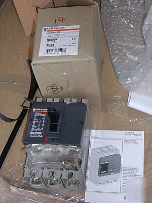 Merlin gerin NS250N circuit breaker 31403 mccb frame