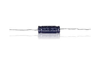 N rs 4.7Âµf 50V 20% axial-lead electrolytic capacitor