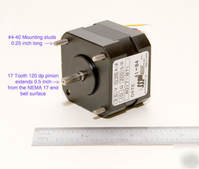 New applied motion products nema 17 1.8Â° stepper motor 